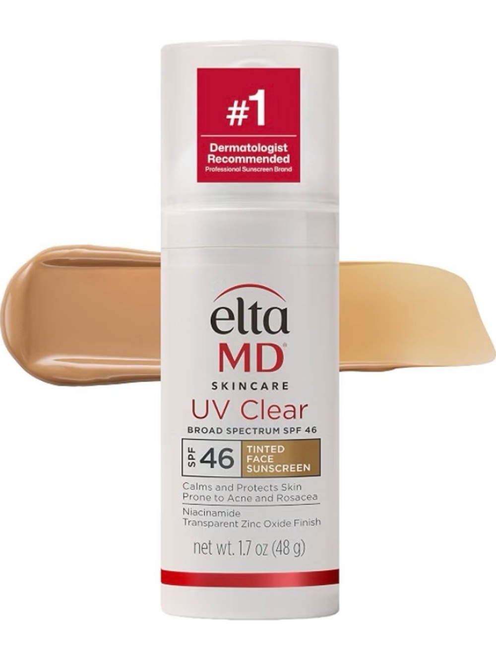 EltaMD UV Clear Tinted Face Sunscreen - Open Box